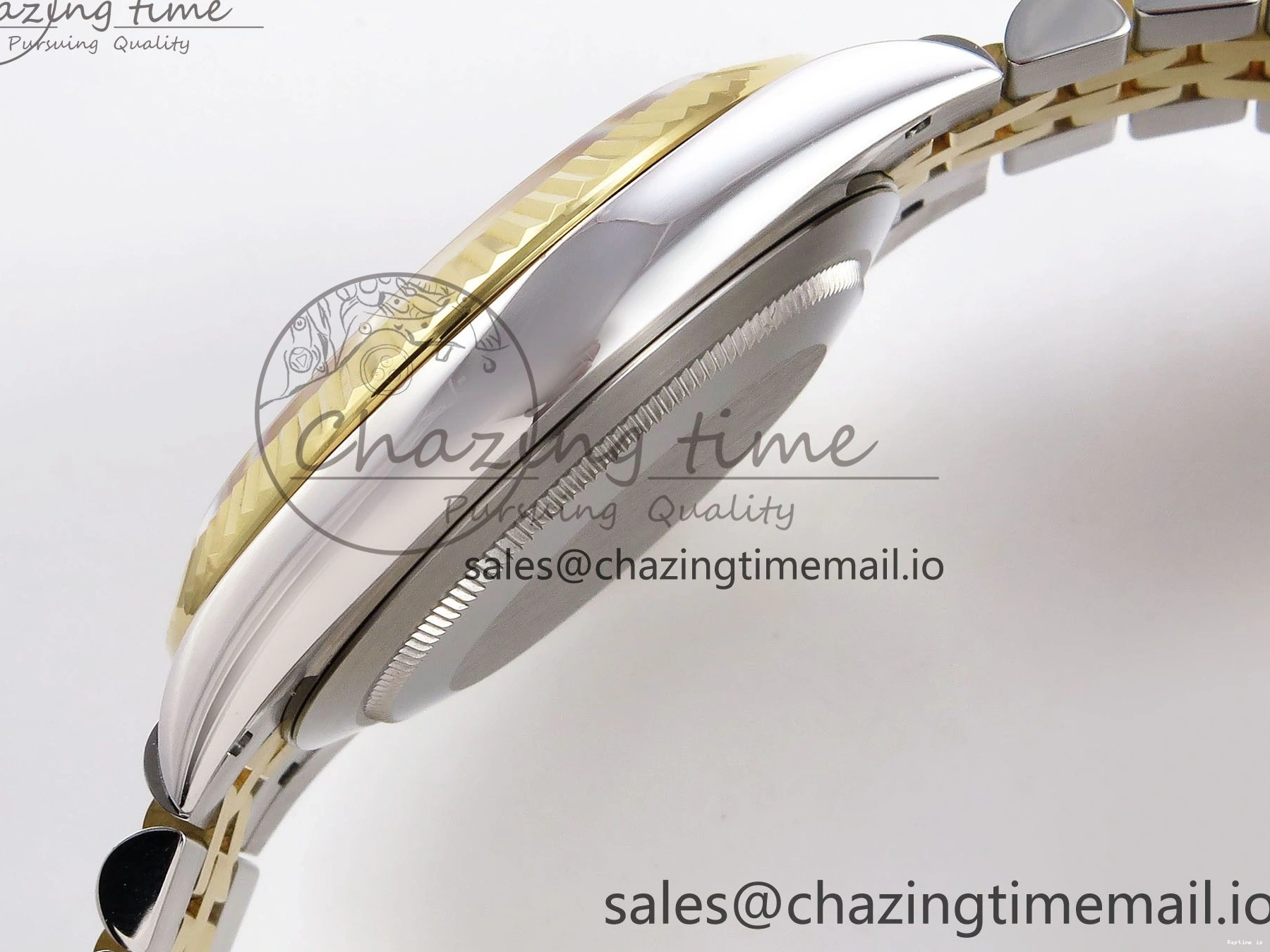 0105 Attractive DateJust 41 SS YG ARF 1:1 Best Edition 904L Steel YG Textured Stick Dial on Jubilee Bracelet SH3235 (Gain Weight) 1226